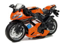 Sports Motorcycle with Sounds 1:14 Orange