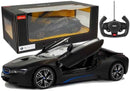 Car R/C BMW i8 Rastar 1:14 Black Automatic Doors
