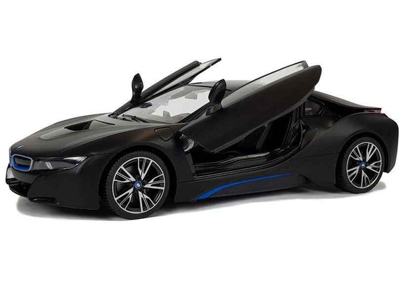 Car R/C BMW i8 Rastar 1:14 Black Automatic Doors