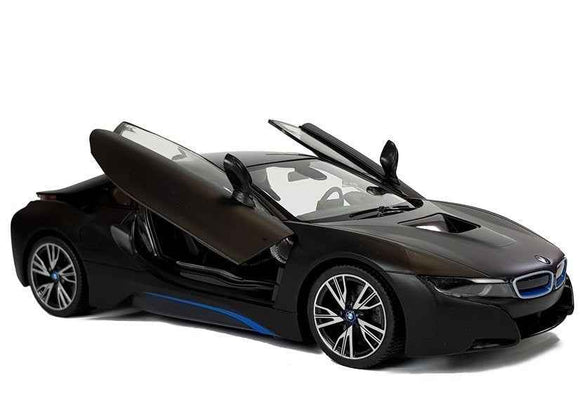 Car R/C BMW i8 Rastar 1:14 Black Automatic Doors