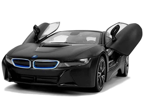 Car R/C BMW i8 Rastar 1:14 Black Automatic Doors