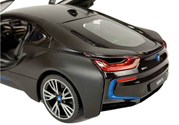 Car R/C BMW i8 Rastar 1:14 Black Automatic Doors