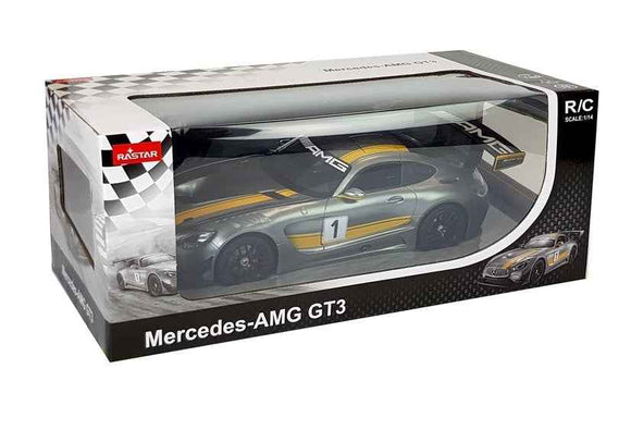 Car R/C Mercedes AMG GT3 Rastar 1:14 Grey