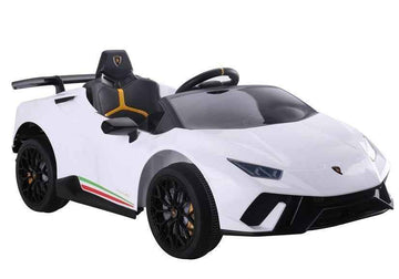 Electric Ride On Car Lamborghini Huracan White