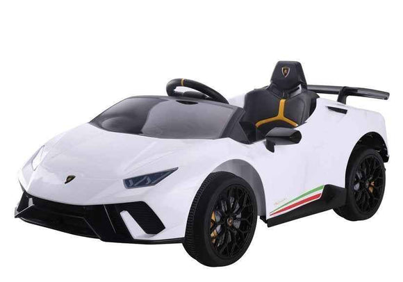 Electric Ride On Car Lamborghini Huracan White