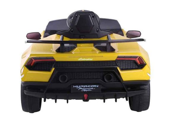 Electric Ride On Car Lamborghini Huracan Yellow