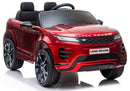 Range Rover Evoque, voiture électrique à enfourcher peinte en rouge
