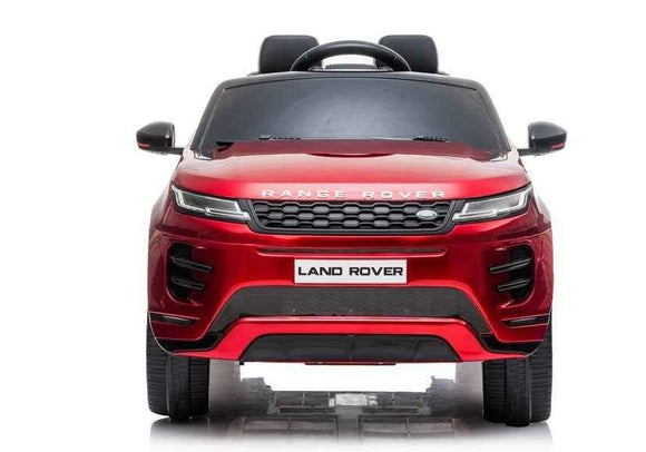 Range Rover Evoque, voiture électrique à enfourcher peinte en rouge