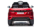 Range Rover Evoque, voiture électrique à enfourcher peinte en rouge