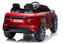 Range rover evoque voiture électrique à enfourcher peinte en rouge