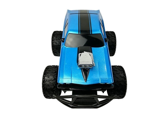 Remote controlled Car Off-road R/C Blue High Wheels