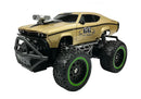 Voiture télécommandée tout-terrain r/c golden high wheels