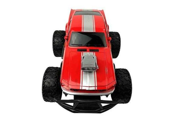 Remote controlled Car Off-road R/C Red High Wheels