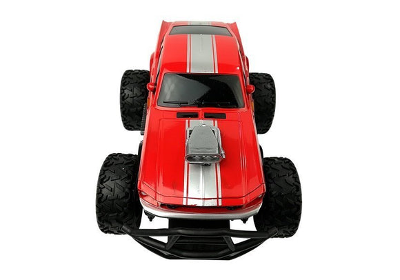Remote controlled Car Off-road R/C Red High Wheels