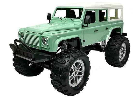 Remote Control Car Jeep R / C Green 7.5 km / h 1:14 2.4G