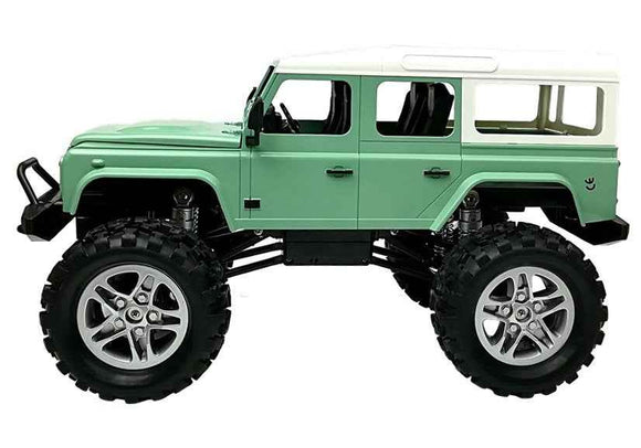 Remote Control Car Jeep R / C Green 7.5 km / h 1:14 2.4G