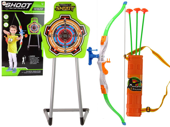 Shooting Set Bow Shield Quiver Arrows