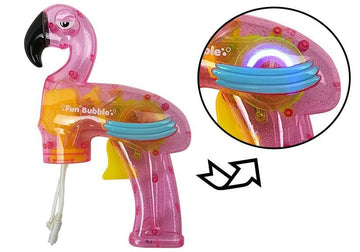 Soap Bubble Gun Flamingo Pink - 0