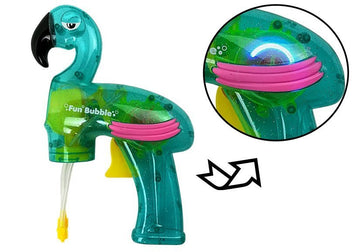 Soap Bubble Gun Flamingo Blue - 0