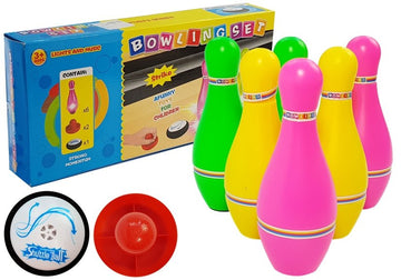 Jeu de bowling avec lumières