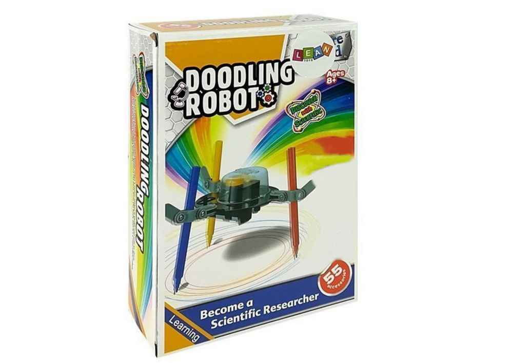 Cercles de bricolage dessinés par un robot éducatif