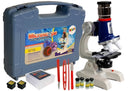 Large Scientist's Suitcase Children's Educational Microscope 100x 400x 1200x-1