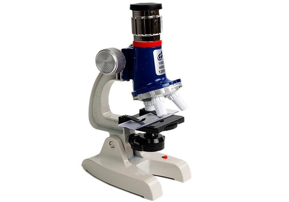 Large Scientist's Suitcase Children's Educational Microscope 100x 400x 1200x