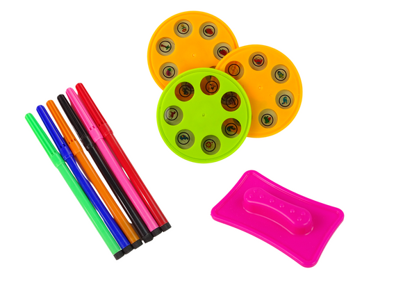 Projecteur de fleurs pour dessiner avec des marqueurs magiques