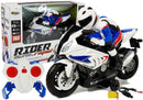 RC Motorcycle R / C 2.4G White