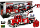 Firetruck Extendable Rotary Ladder R / C Sound Light Siren-1