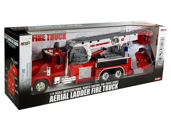 Firetruck Extendable Rotary Ladder R / C Sound Light Siren