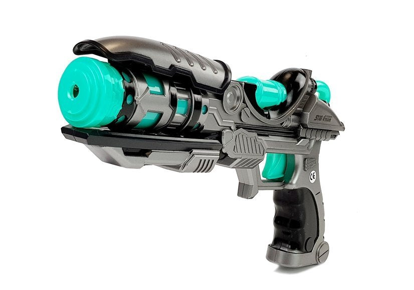 Ensemble de pistolet laser avec une épée spatiale
