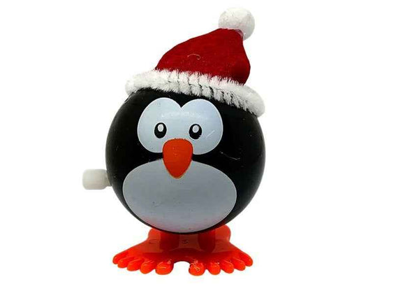 Ensemble de jouets de Noël à remonter Pingouin 12 pièces Renne Bonhomme de neige Père Noël