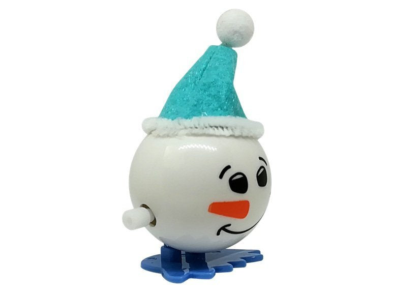 Ensemble de jouets de noël à remonter pingouin 12 pièces renne bonhomme de neige père noël