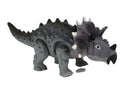 Dinosaure sur batterie Triceratops Gris