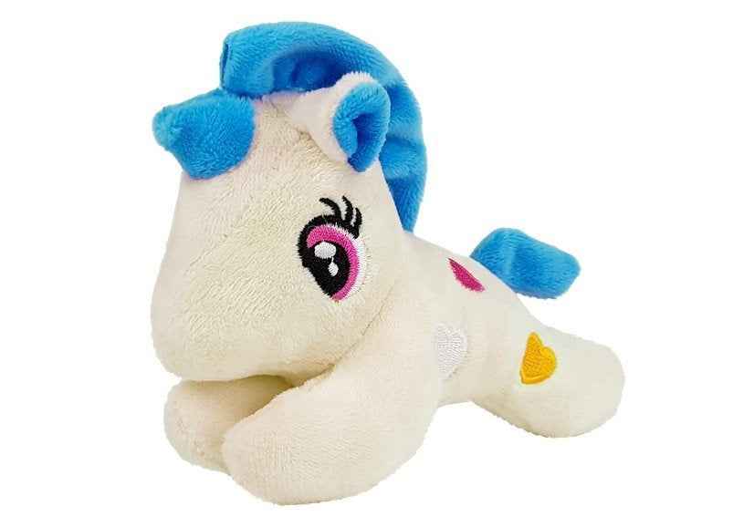 Petite licorne avec mascotte de transporteur