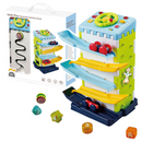 Toboggan éducatif avec trieur de voitures