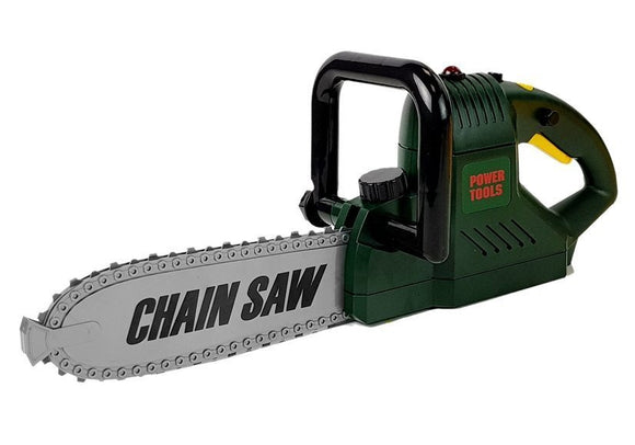 Ensemble d'outils, scie avec piles, casque, gants et lunettes de sécurité