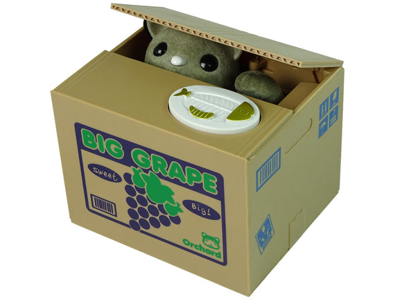 Tirelire en forme de chat mignon boîte à économies malicieuses - clicktofournisseur.com