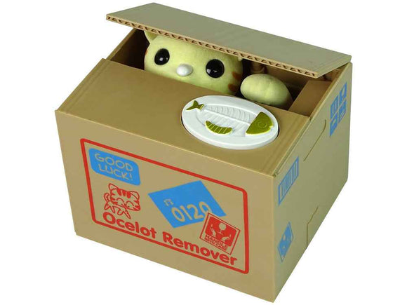 Mischief Saving Box Cute Kitty Money Box Piggybank