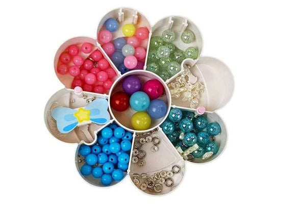 DIY Jewelry Bead Set Folding Mirror Box