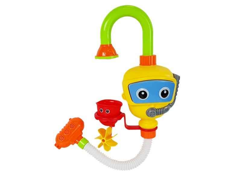 Cascade de bain du robot plongeur