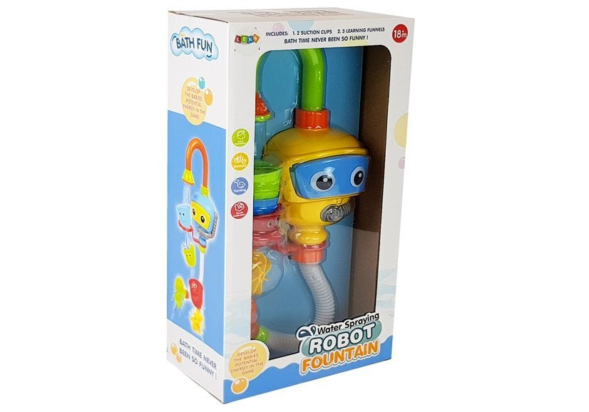Cascade de bain du robot plongeur