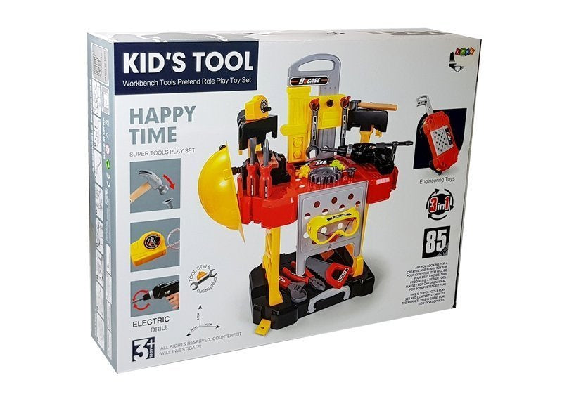 Kit DIY pour piles 3en1 Valise Atelier 85 éléments 56cm