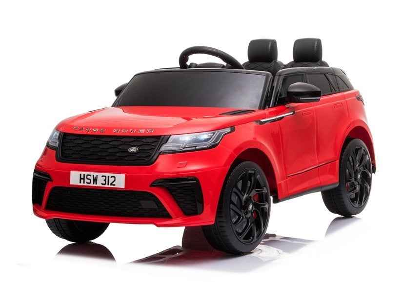 Voiture électrique à enfourcher Range Rover peinte en rouge
