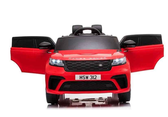 Voiture électrique à enfourcher Range Rover peinte en rouge