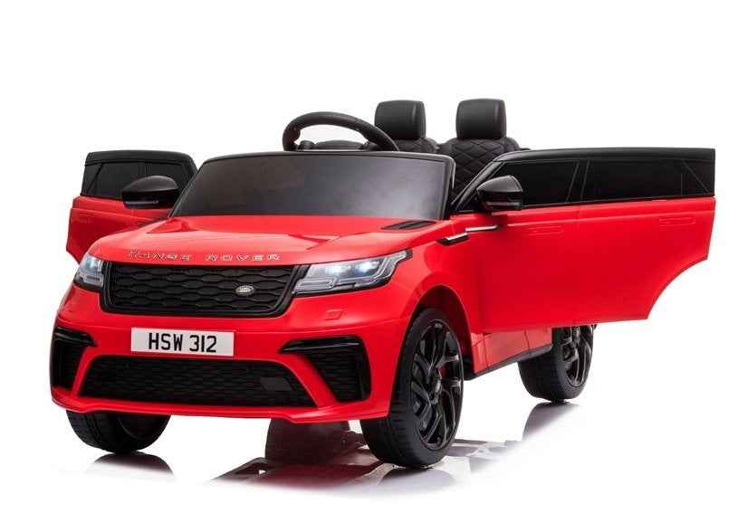 Voiture électrique à enfourcher Range Rover peinte en rouge