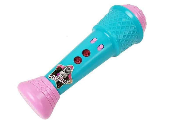 Children's Karaoke Microphone Blue