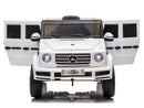 Voiture électrique Mercedes G500 blanche
