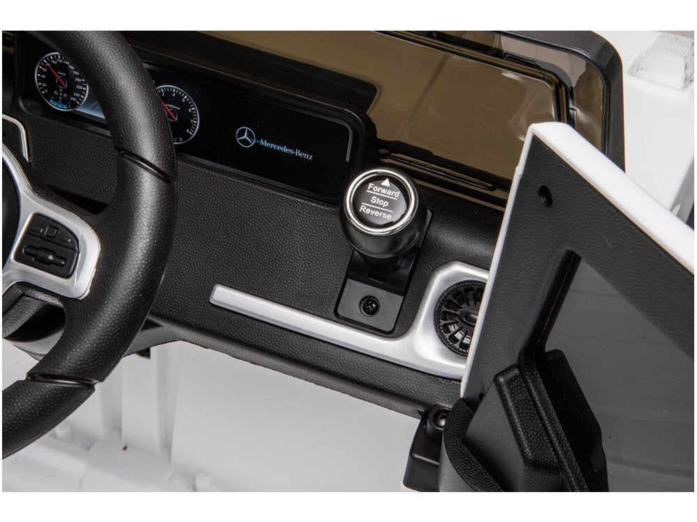 Voiture électrique mercedes g500 blanche